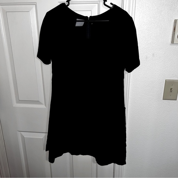 Vintage Rabbit Rabbit Rabbit Womens Short  Dress  Size 16 Black - Picture 1 of 5